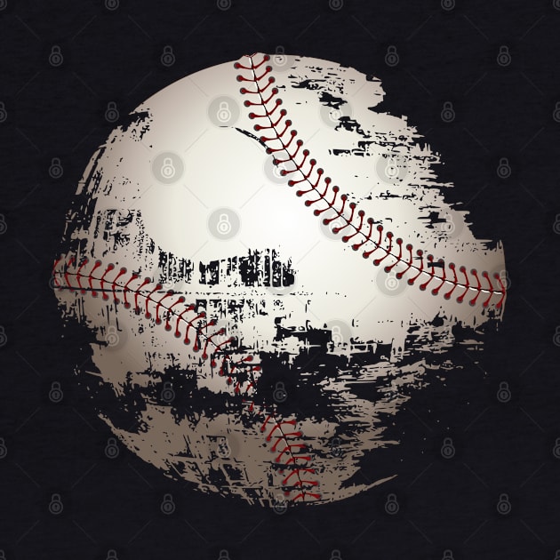 Baseball under construction by Ricogfx